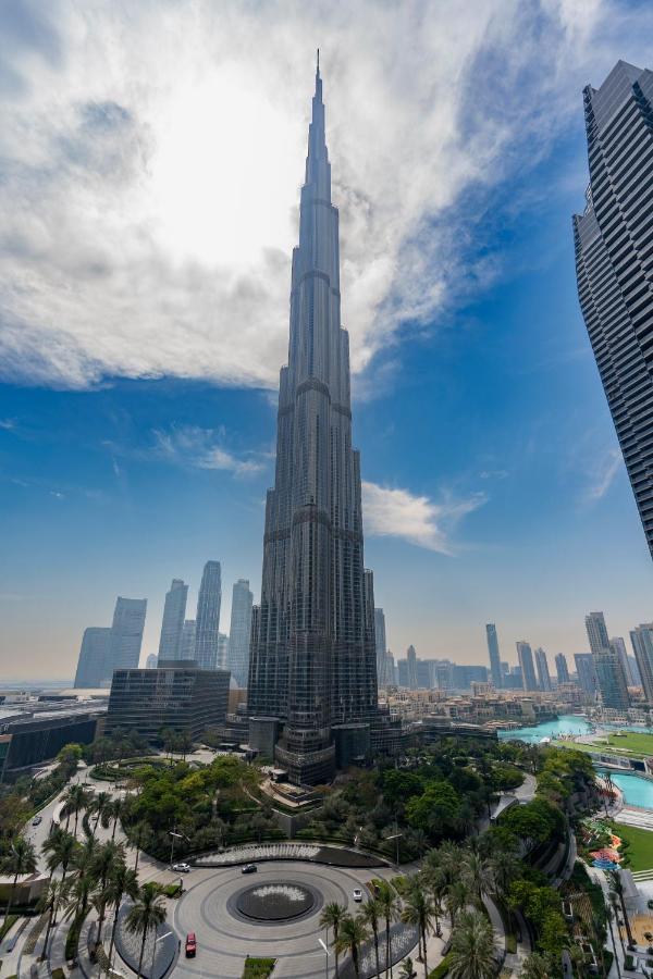 두바이 Prestige Living 1Br With Full Burj Khalifa View By Auberge 아파트 외부 사진