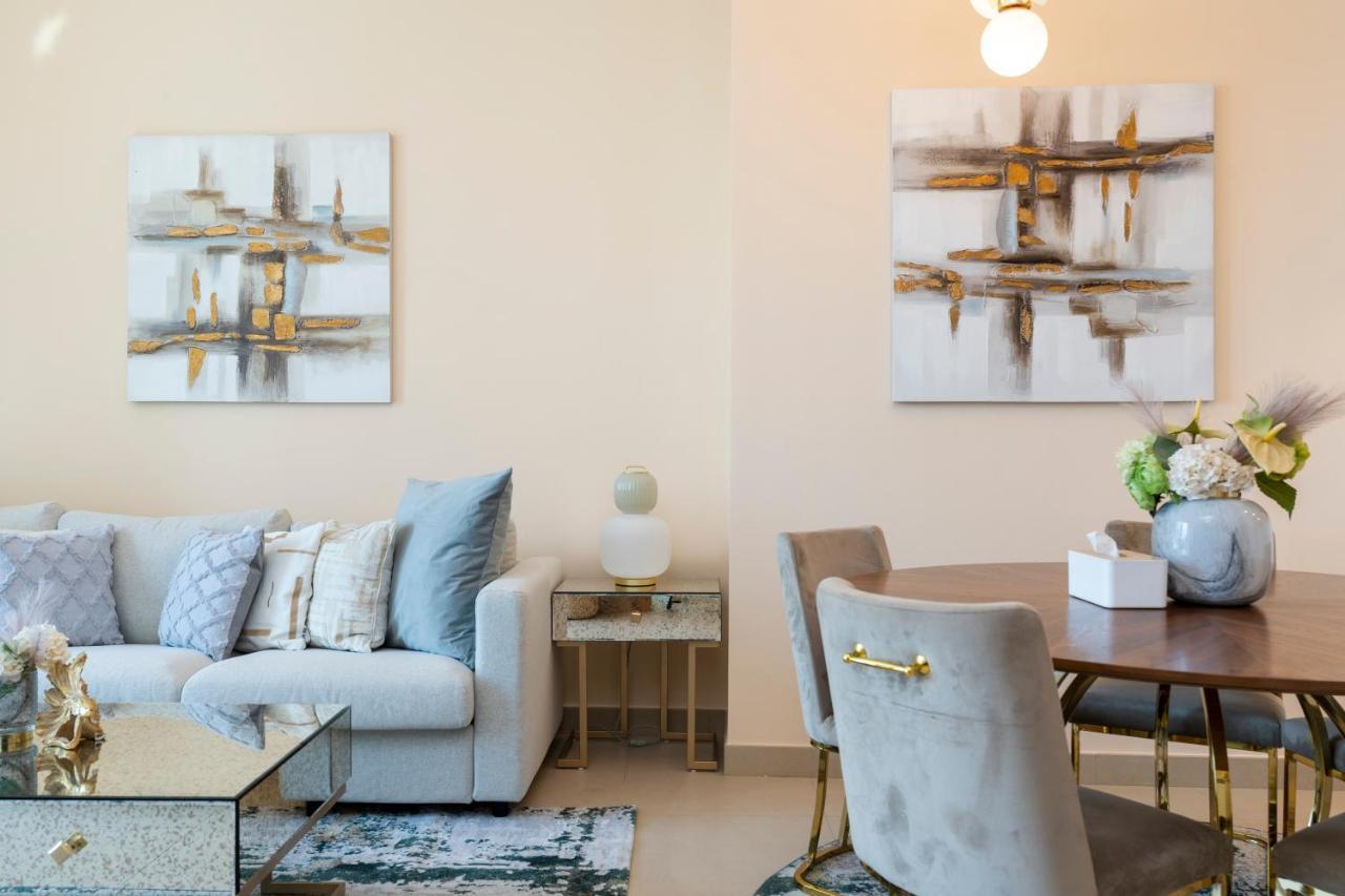 Prestige Living 1Br With Full Burj Khalifa View By Auberge 두바이 외부 사진