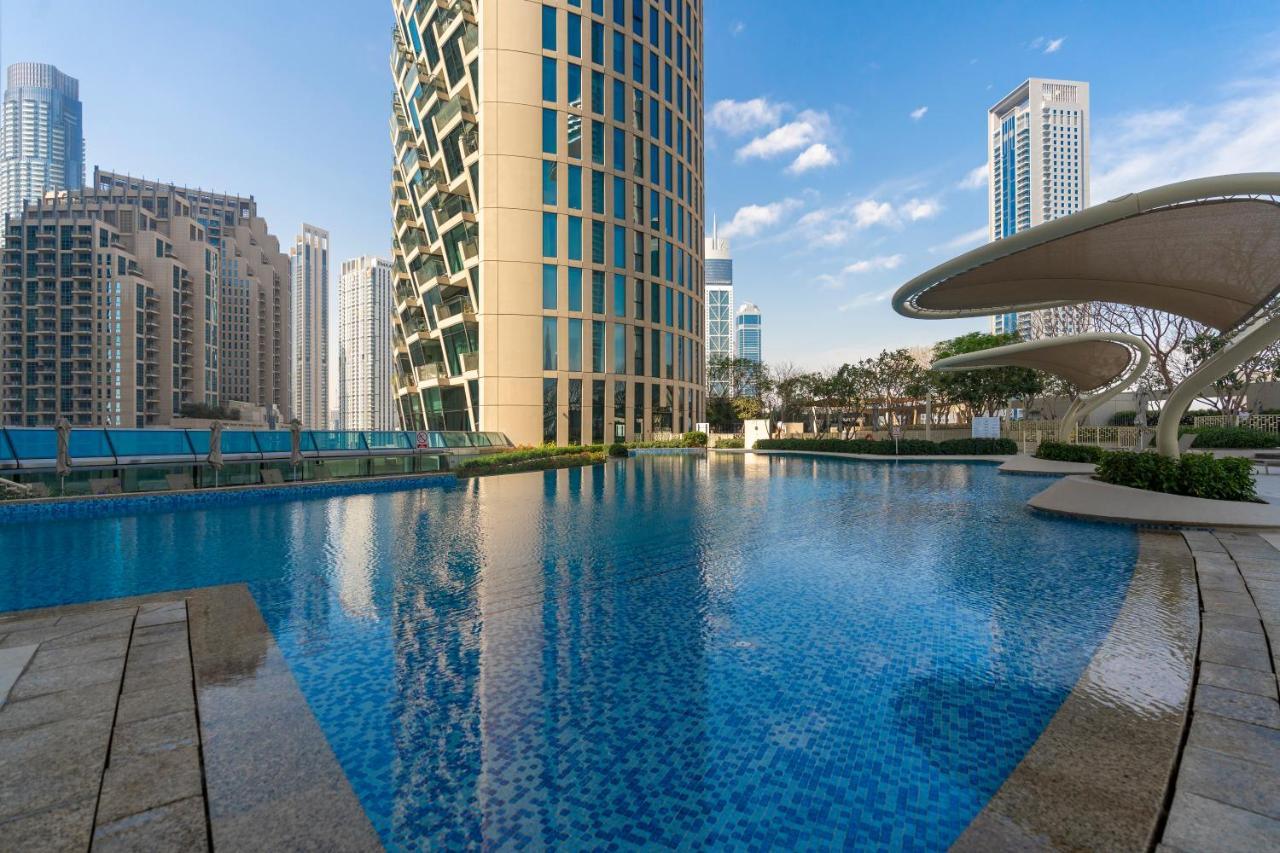 두바이 Prestige Living 1Br With Full Burj Khalifa View By Auberge 아파트 외부 사진