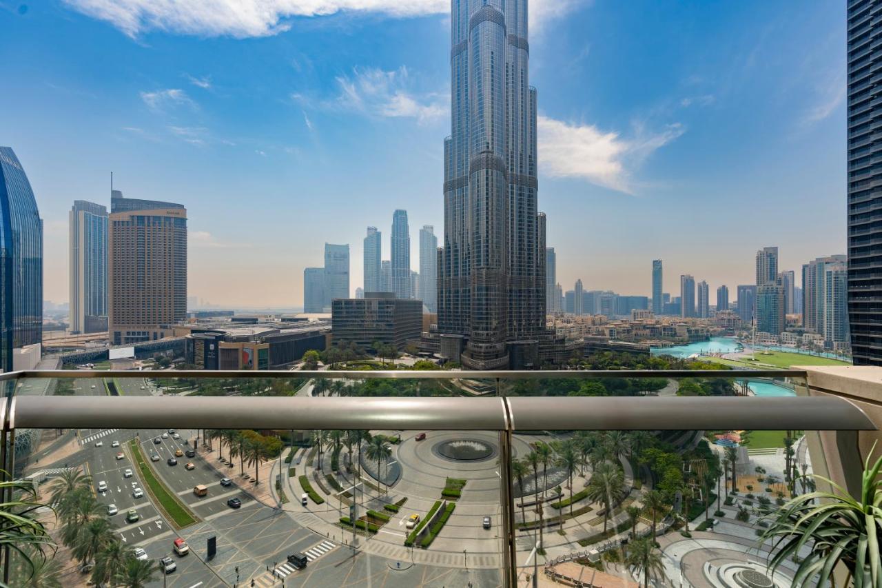 두바이 Prestige Living 1Br With Full Burj Khalifa View By Auberge 아파트 외부 사진