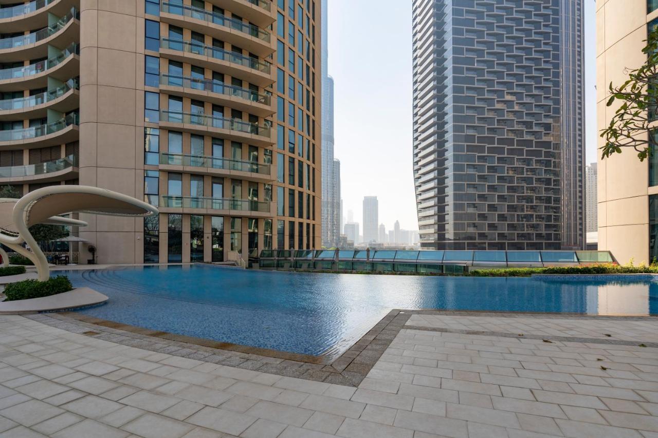 두바이 Prestige Living 1Br With Full Burj Khalifa View By Auberge 아파트 외부 사진