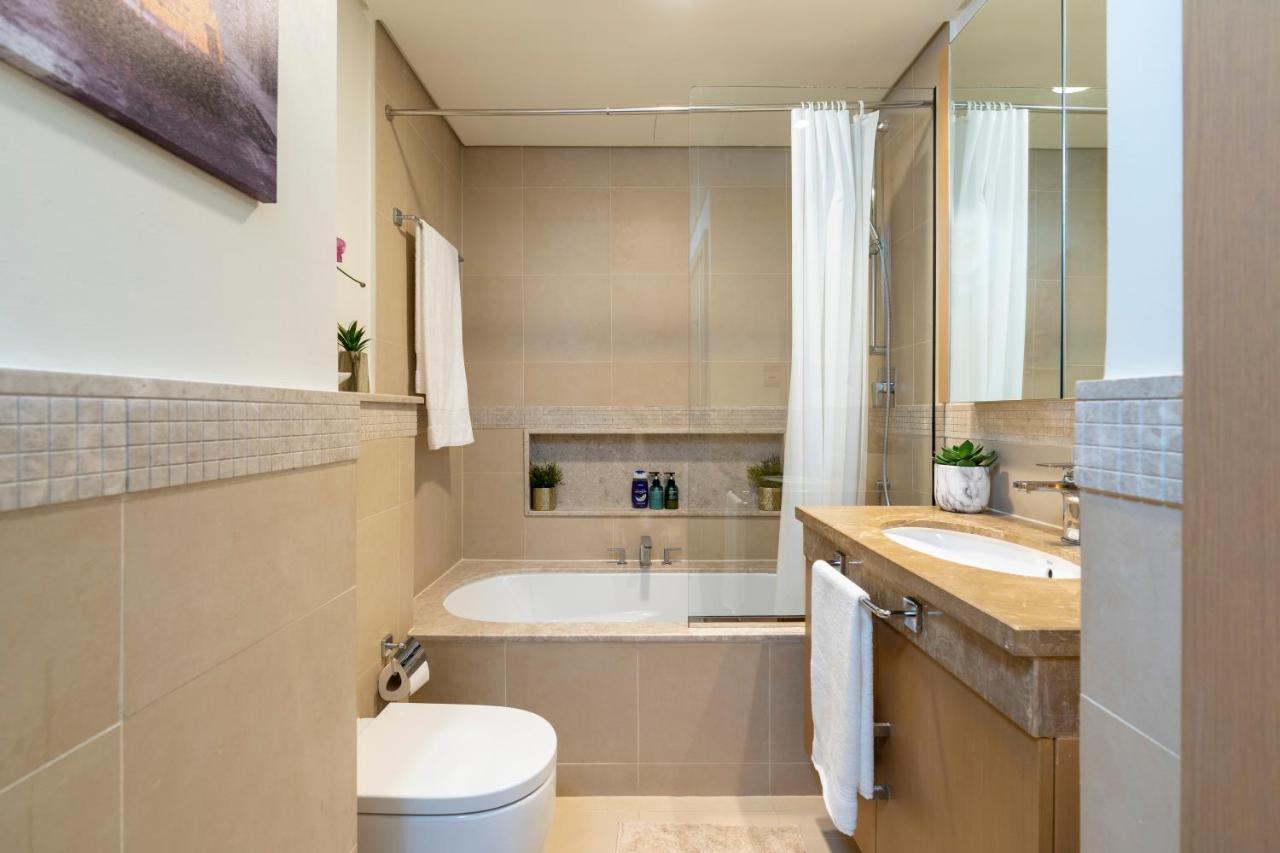 Prestige Living 1Br With Full Burj Khalifa View By Auberge 두바이 외부 사진