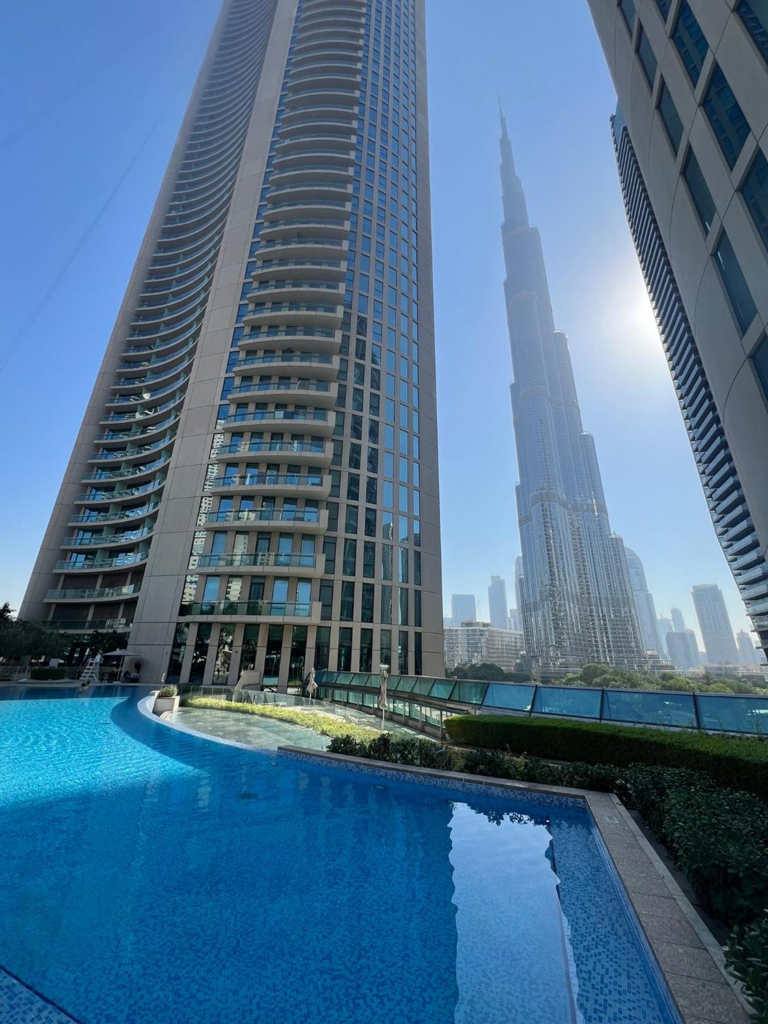 Prestige Living 1Br With Full Burj Khalifa View By Auberge 두바이 외부 사진